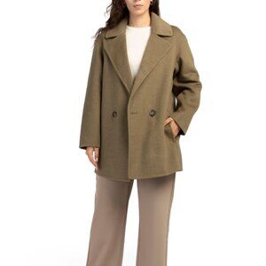 VINCE Wool Blend Car Coat NWT